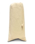 Tuscan Drawstring Wine Tote Bag - 6.25" x 13"
